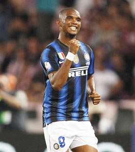 Russians Anzhi agree to buy Inter's Eto'o