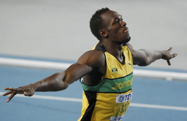 Bolt makes amends with lightning 200