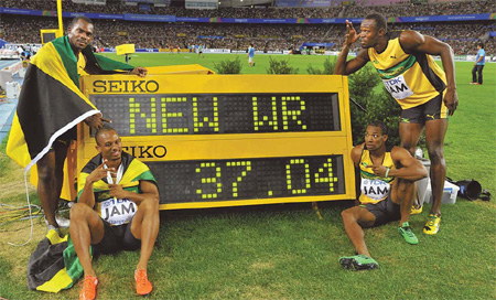 Jamaicans end the champs in grand style