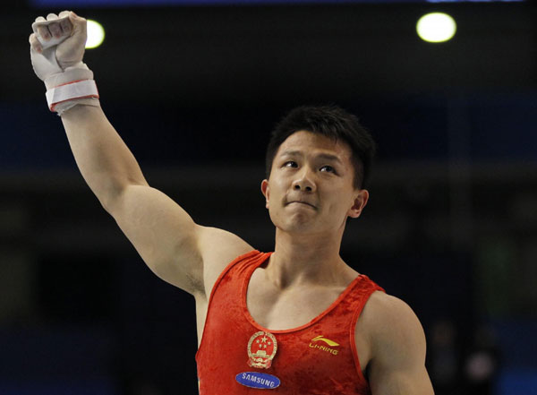 Chen wins rings title at gymnastics worlds