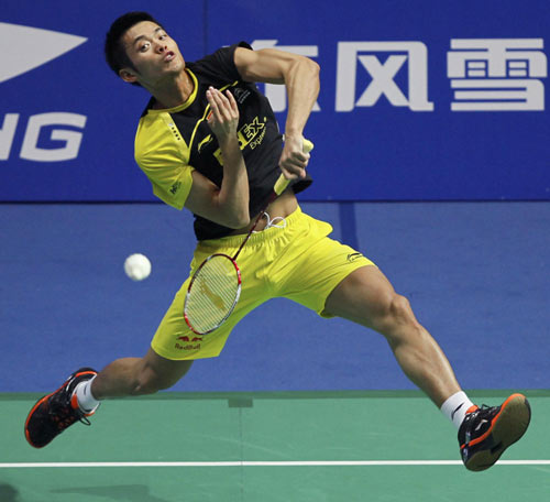 Lin Dan overpowers teammate to win China Open