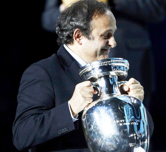 Platini rejects goal-line move