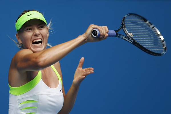 Ruthless Sharapova reveals gold ambition