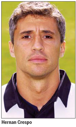 Argentine legend Hernan Crespo emerged as the star attraction among a host of semi-retired world stars auctioned in Kolkata on Monday to play in a new soccer tournament in India. Argentine Crespo tops India auction