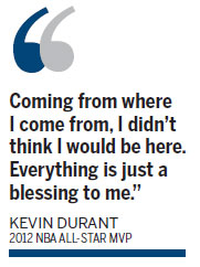 Kevin Durant cringes a little whenever he hears his name next to words like 'elite' or 'superstar'. A dream comes true for MVP Durant