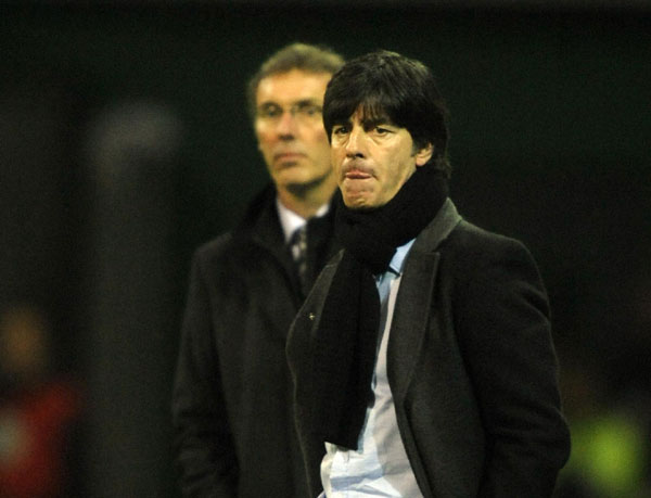 Loew fumes, Blanc beams as Germany falls to France