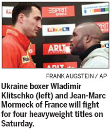 Klitschko to disprove glass-jaw theory