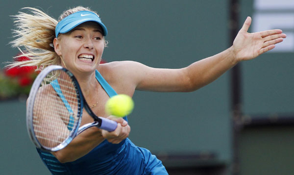 Stosur exits Indian Wells, Sharapova advances