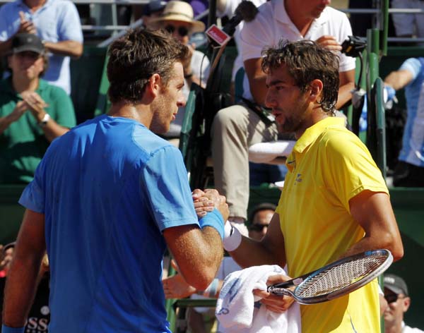 Argentina beats Croatia to play in Davis Cup semifinals