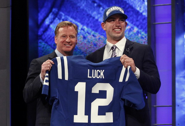 Colts select QB Luck with top pick in NFL Draft