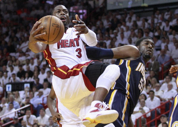 James and Wade on fire as Heat scorch Pacers
