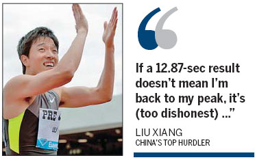 Liu leaping from strength to strength