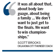 Thunder off to the finals after beating Spurs 4-2