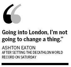 Eaton eats up 11-year-old record