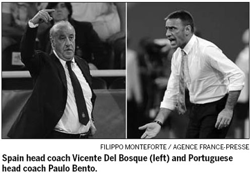 Del Bosque on verge of coaching greatness