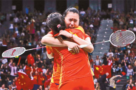 Chinese badminton rises back from shame to glory
