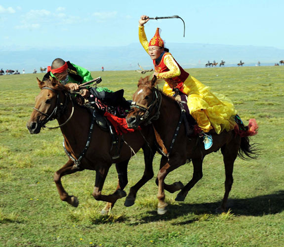 Ethnic groups celebrate sporting festivals Ethnic groups celebrate sporting festivals