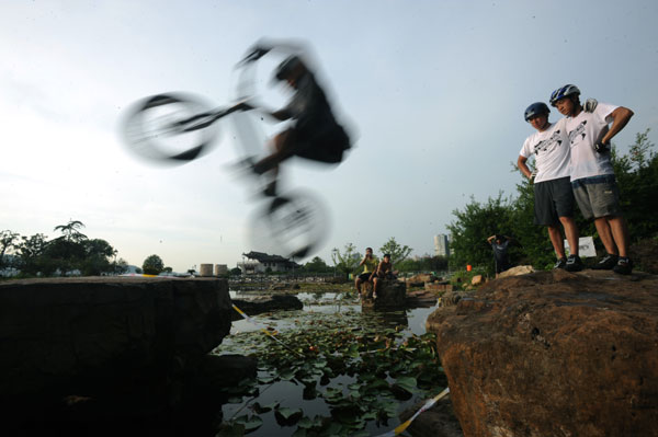 Riders hit the track in Biketrail competition