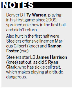 Manning, Porter both enjoy successful debuts with Denver