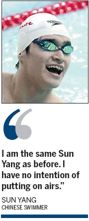 Sun Yang, superstar