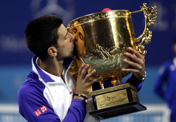 Djokovic wins record third China Open title