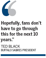 Sabres apologize to fans for lockout
