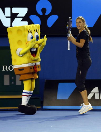 Kids Tennis Day brings fun before Melbourne title race