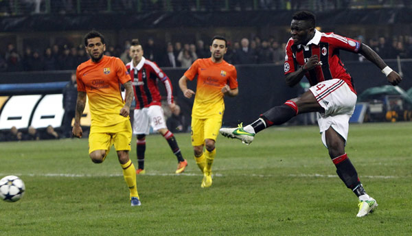 Barcelona strangled by MILAN in shock defeat