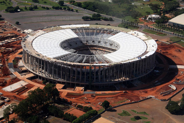 Brazil enlists UN help to ready World Cup stadium