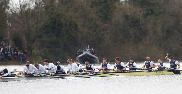 Oxford gains revenge by eclipsing Cambridge in Boat Race