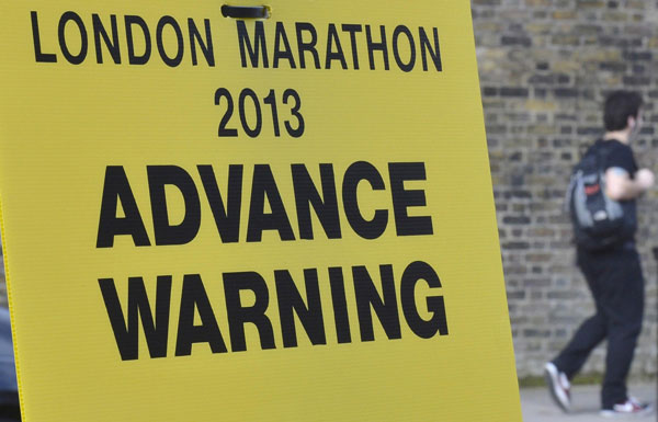 London marathon will bring people together - chief executive