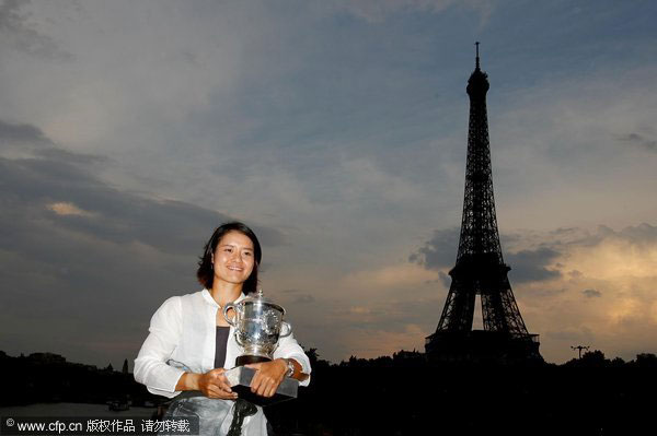 Li Na on Time cover, makes influential 100 list