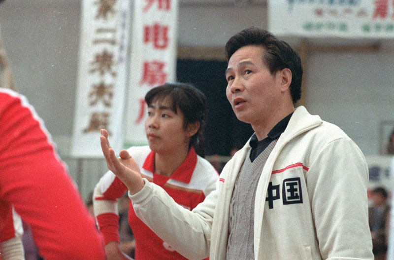 China's women's volleyball head coach since 1980s