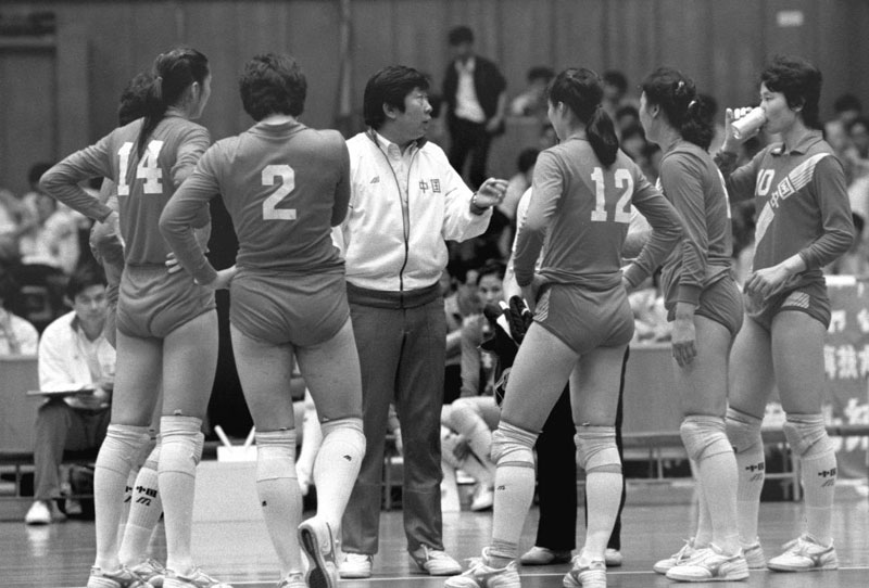 China's women's volleyball head coach since 1980s