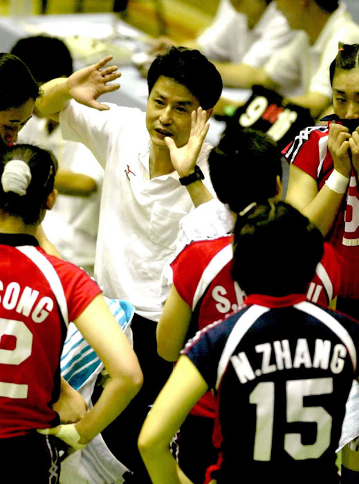 China's women's volleyball head coach since 1980s