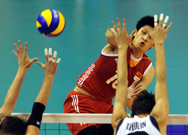 China defeats Kazakhstan at men's volleyball tournament