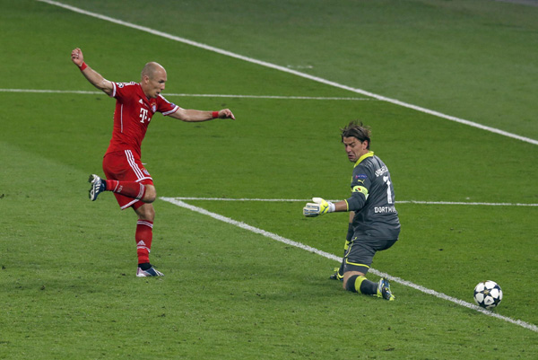 Robben shatters jinx as Bayern fulfill Euro champion dream
