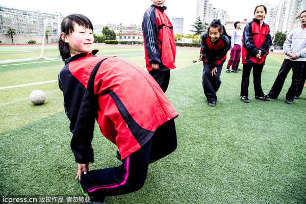 Soccer can be girls' sport