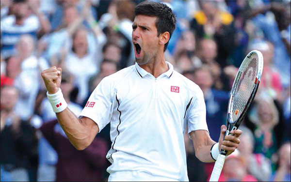 Djokovic continues imperious march