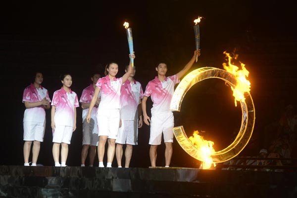 2nd Asian Youth Games kicks off in Nanjing