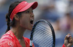 Li Na becomes China's first US Open semifinalist