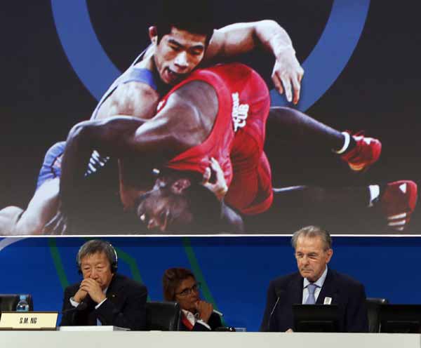 Wrestling claims back Olympic Games spot