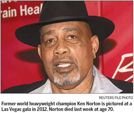 Norton was one of boxing's last heavyweight gladiators