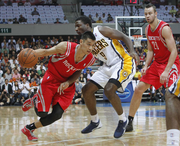 Rockets beats Pacers 116-96 in 1st game in Manila