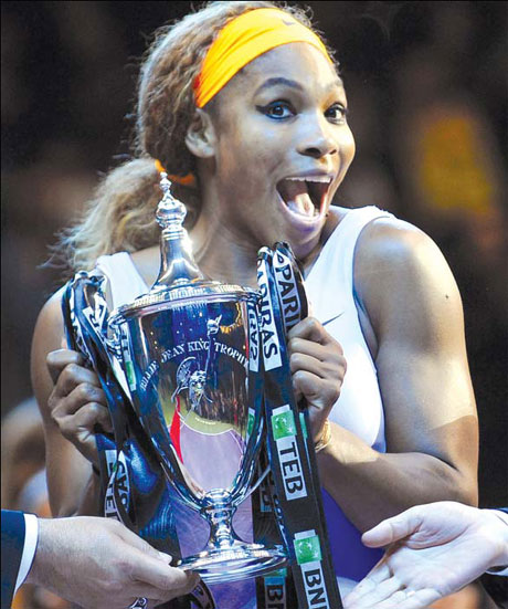 WTA crown caps Serena's huge season