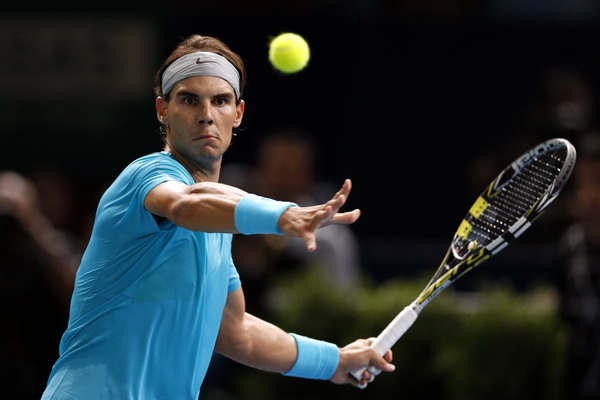 Nadal On Track For Elusive Paris Masters Title