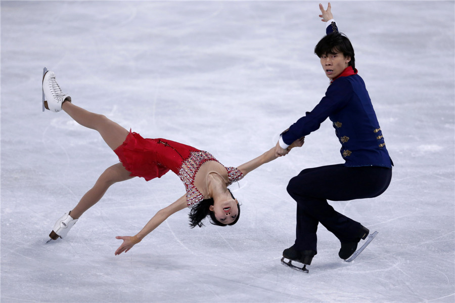 China's Pang and Tong claim bronze in ISU GP Finals