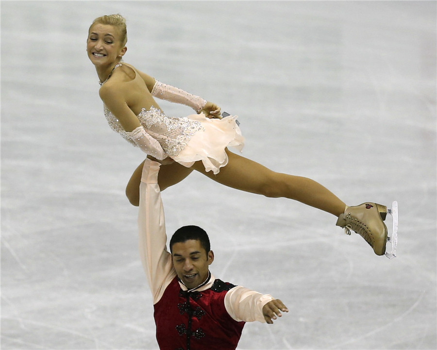 China's Pang and Tong claim bronze in ISU GP Finals