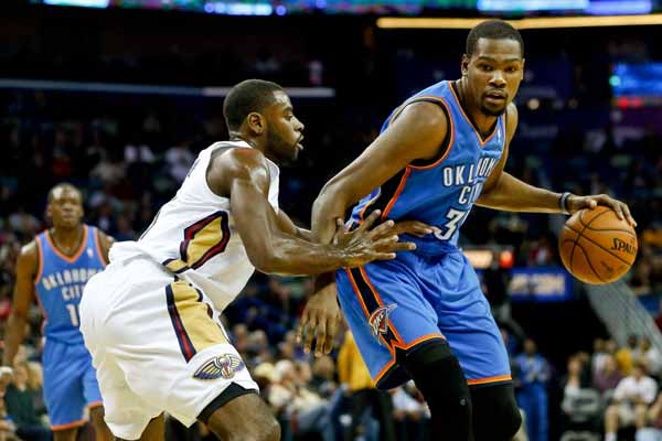 James, Durant lead All-Star voting