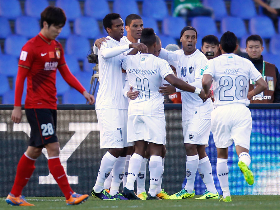 Guangzhou loses to Mineiro in Club World Cup